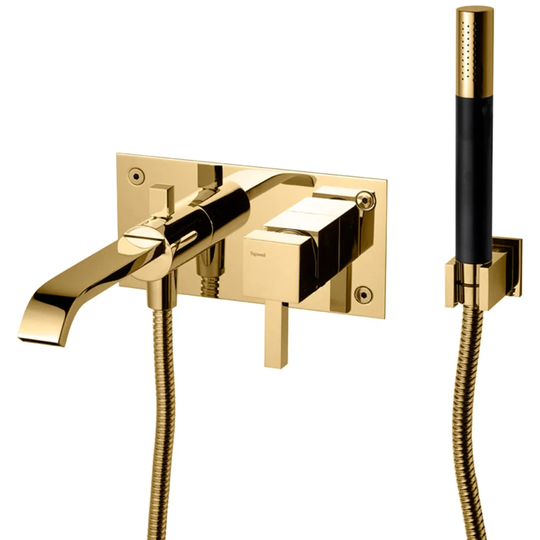 Tapwell Box026 Rettangolo Badekararmatur Innbygging Oksiderende Messing