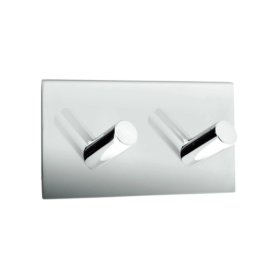 Svedbergs Selvklebende Dobbel Krok A02 Krom
