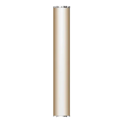 Pax Velvet håndkletørker 21 x 143 cm, elektrisk, m/LED-lys, champagne
