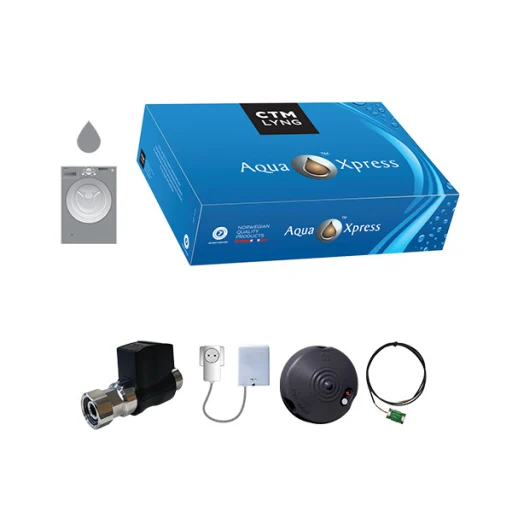 Vannstopper 1/2" AX Apparatbryter 3/4" iht. fuktsensor m/adapter