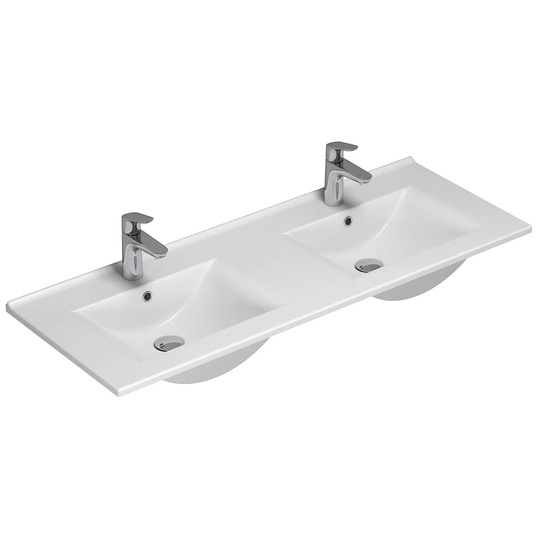 Dansani Mido+ Amber Møbelservant B61-121xd45,5cm Hvit / 120cm Dobbel