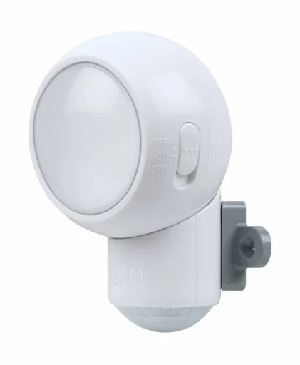 Ledvance Spylux vegglampe med sensor, batteri, hvit
