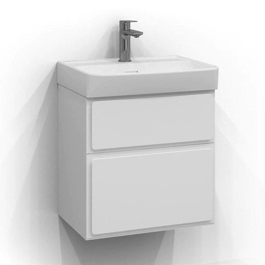 Svedbergs Forma Kontur Servantskap 50cm / 35cm Hvit Matt