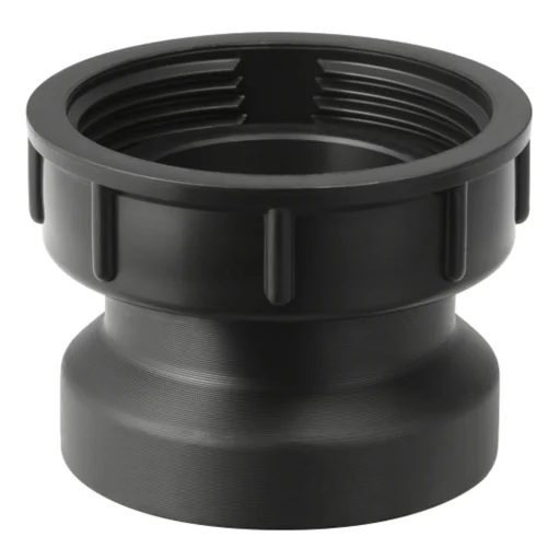 50 mm x 2" Koblingsstykke sort PEH Geberit