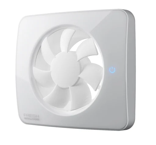Fresh Intellivent Sky Ventilator m/app.styring, Ø100-125 mm, Hvit
