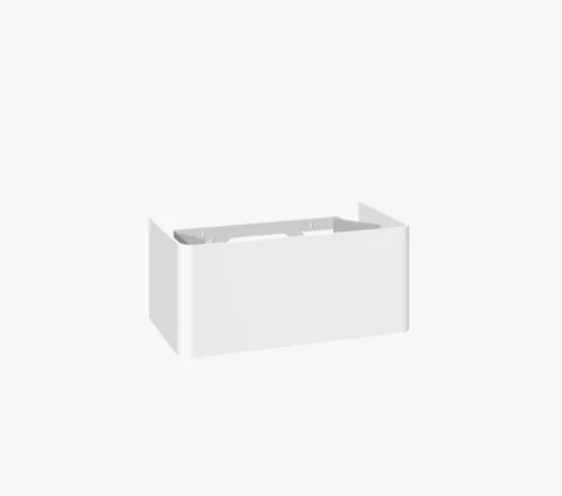 Dansani Curvo Underskap 40 x 90 x 48,5 cm i Hvit lakk