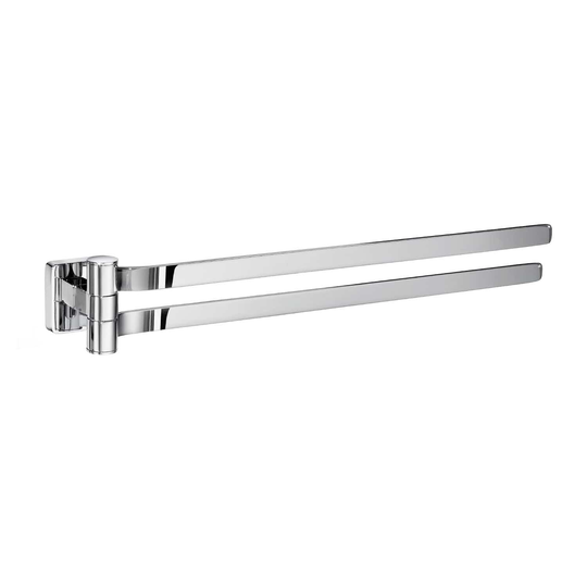 Smedbo Ok326 Svingbar Håndklestang Ice Krom
