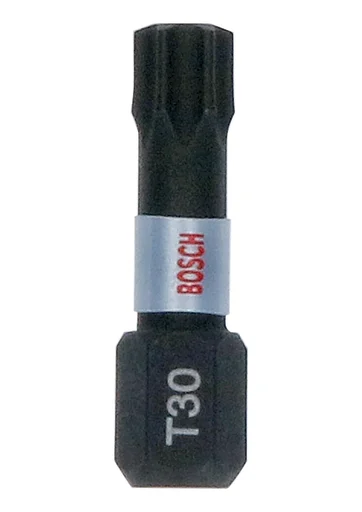 Bosch bits Impact T30 25 mm, 25 stk.