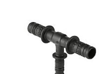 Geberit Mepla T-stykke reduceret d=63 mm d1=26 mm d2=63 mm