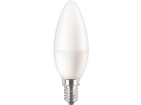 Philips CorePro LEDcandle - LED-lyspære - form: B35 - matteret finish - E14 - 4 W (tilsvarende 25 W) - klasse A+ - varmt hvidt lys - 2700 K