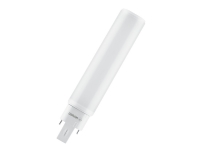 OSRAM DULUX D/E HF & AC Mains - LED-lyspære - form: rørformet - matteret finish - G24q-3 - 10 W (tilsvarende 26 W) - klasse E - køligt hvidt lys - 4000 K