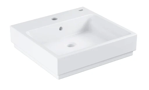 Grohe Cube Ceramic servant 50 x 49 cm, PureGuard, alpinhvit