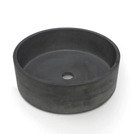 Bathco Pesquera BolleservantØ40cm - Betong Mørk grå