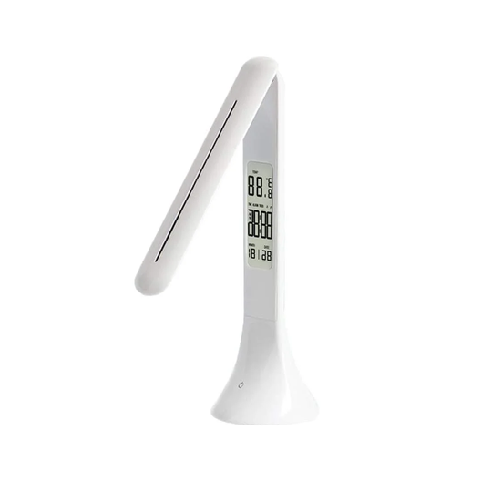 Bærbar LED Skrivebordslampe - Hvid