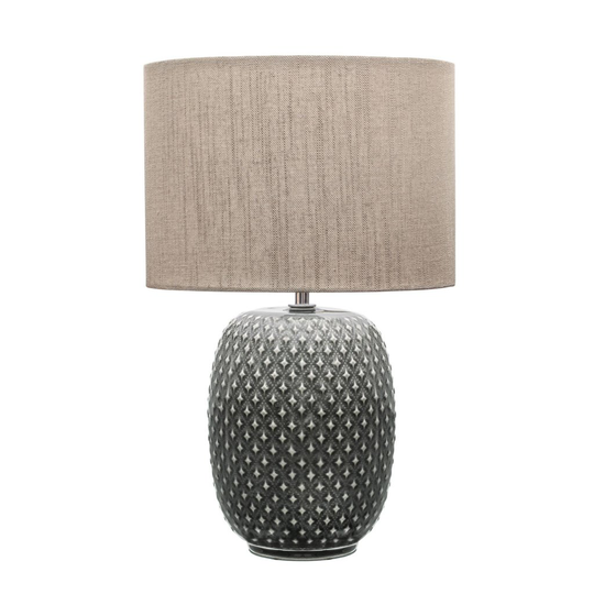 Ret stilfuld bordlampe