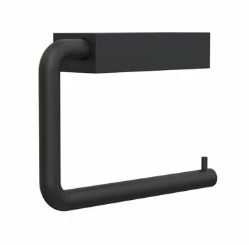 Frost Quadra Toalettpapir Holder, Sort