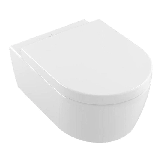 Villeroy&Boch Avento Directflush - Vegghengt Toalett + Sete Hvit