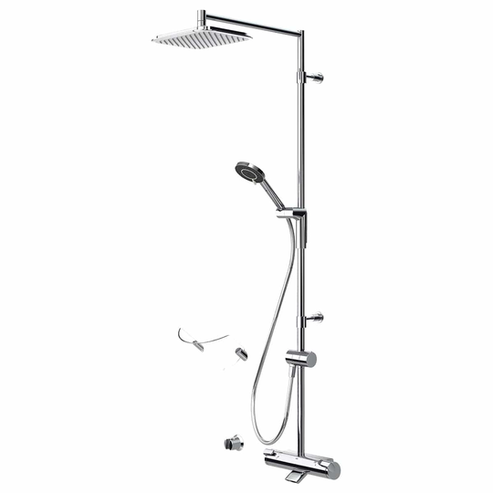 Oras Armatur Optima Takdusj for Badekar 7194 Krom