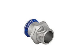 GEBERIT Overgang rustfri 35-11/4 muffe / nippel mapress