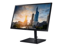 Samsung S27R652FDU - SR652 Series - LED-skærm - 27 - 1920 x 1080 Full HD (1080p) @ 75 Hz - IPS - 250 cd/m² - 1000:1 - 5 ms - HDMI, VGA, DisplayPort - mørkegrå/blå
