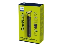 Philips OneBlade Pro QP6541 Face + Body - Trimmer - trådløs - sort