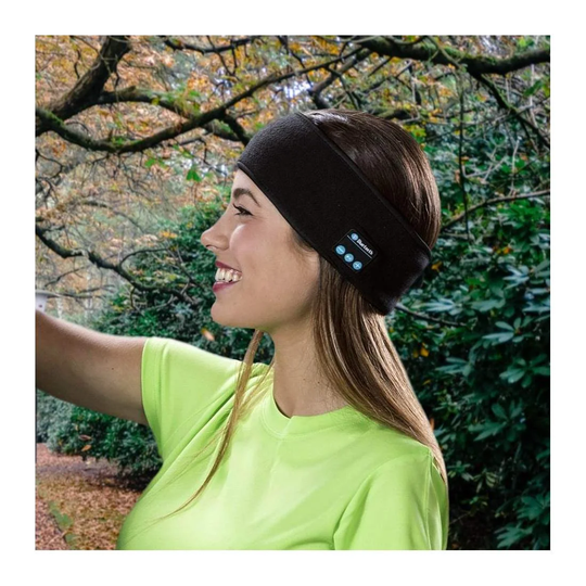 Pandebånd med Bluetooth - Sort