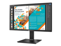 LG 24QP550-B - LED-skærm - 24 (23.8 til at se) - 2560 x 1440 QHD @ 75 Hz - IPS - 300 cd/m² - 1000:1 - HDR10 - 5 ms - 2xHDMI, DisplayPort