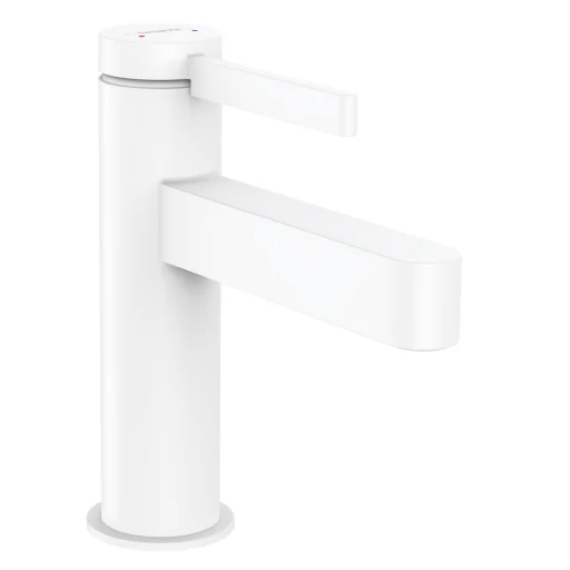 Hansgrohe Finoris 100 servantbatteri, matt hvit