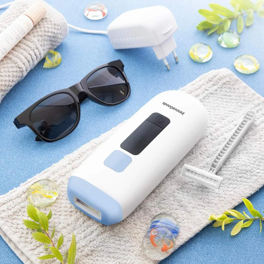 Pulserende IPL-epilator med tilbehør