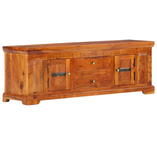 vidaXL tv-skab 119 x 30 x 40 cm massivt akacietræ