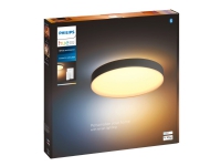 Philips Hue White ambiance Enrave XL - Loftslampe - LED - 48 W - klasse F - varmt til køligt hvidt lys - 2200-6500 K - sort