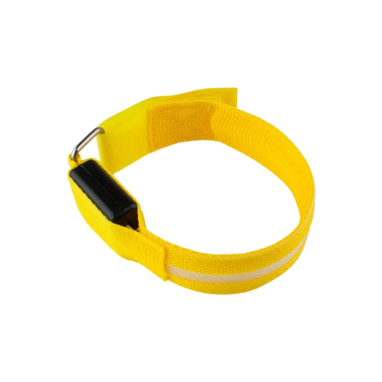 Armbånd med LED-lys - Gul
