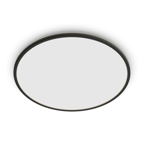 SuperSlim Ceiling SSW 15W 27K Black IP54 WV
