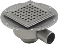 Blücher 50 mm afløbsskål til smøremembran, uden studs, vandret