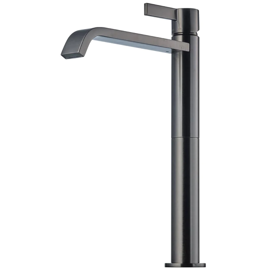 Tapwell Arm081 Høy Servantbatteri H312mm Brushed Black Chrome