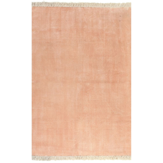 vidaXL kilim-tæppe bomuld 200 x 290 cm pink