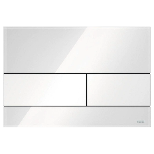 Tece Tecesquare Betjeningsplate Glass Hvit /
