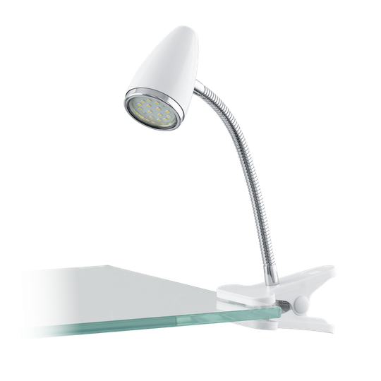 Riccio 1 clam LED (hvid)