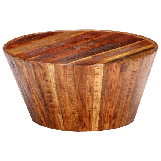 vidaXL sofabord 65 x 65 x 33 cm massivt mangotræ