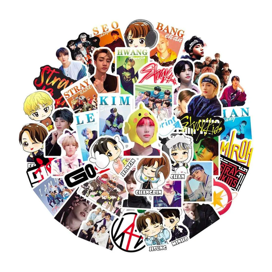 50x klistermærker - K-pop