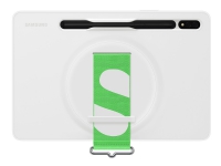 Samsung EF-GX700 - Bagsidecover til tablet - hvid - for Galaxy Tab S7, Tab S8