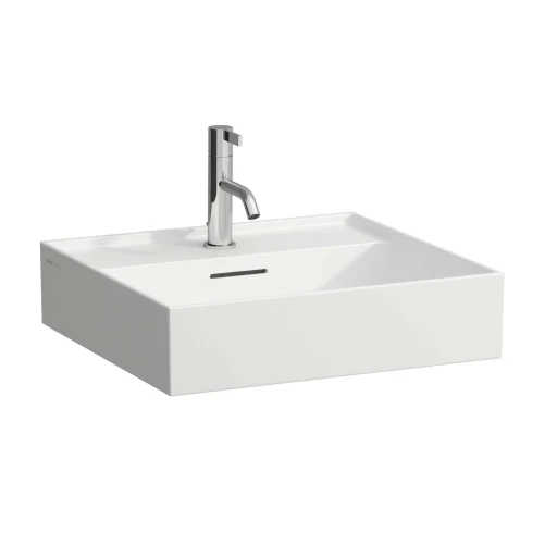 Kartell Laufen håndvask, 50x46 cm, matt hvit