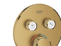 Grohe GRT SmartControl brus - Forplade, Term med 2 ventiler, børstet cool sunrise 29119GN0