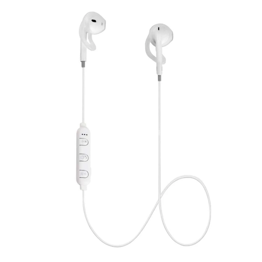 Bluetooth Hovedtelefoner, Sport - Hvid