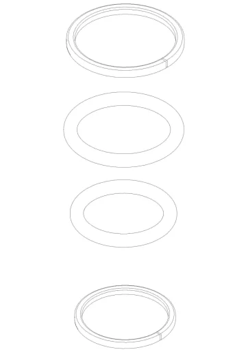 Damixa O ring og slitering til G type V3.0