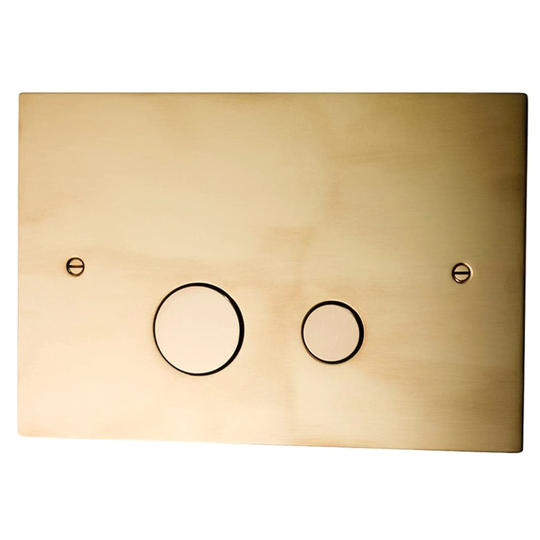 Tapwell Duo112 Betjeningsplate Geberit Oksiderende Messing