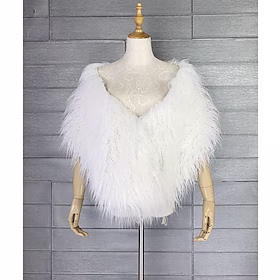 Den store Gatsby Årgang 1920-tallet Høst Vinter Kappe Party-kostyme Maskerade Julefest Tilbehør Dame Voksne Kostume Årgang Cosplay Jul Fest / aften Sjal Jul /
