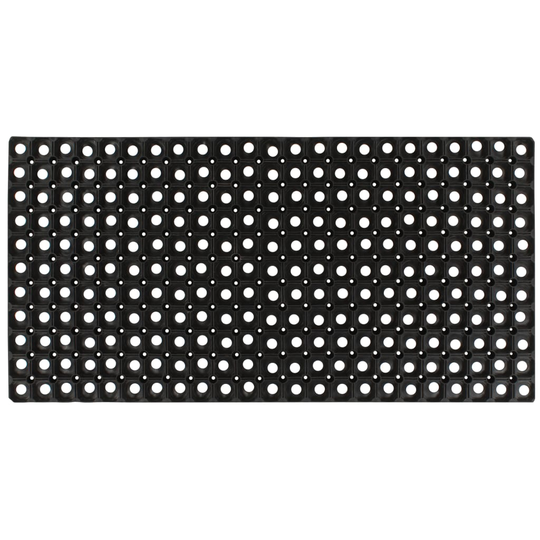 vidaXL måtter 2 stk. gummi 16 mm 50 x 100 cm