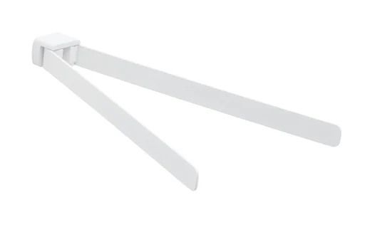 Hefe Piren håndkleholder, matt hvit
