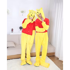 Voksne Kigurumi-pysjamas Tegneserie Blått monster Lapper Onesie-pysjamas Cosplay Til Damer og Herrer Gutter og jenter Jul Pysjamas med dyremotiv Tegnefilm Fest